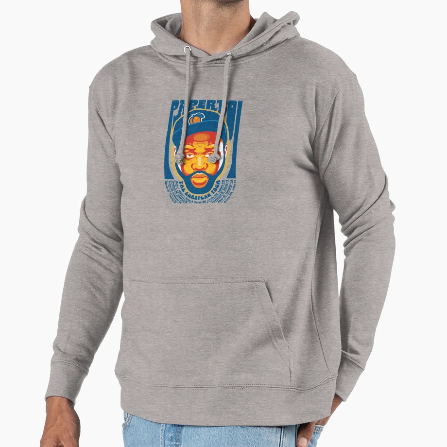 Paper Boi European Tour Hoodie - Streetwear Style Unisex - T-Shirt, Sweatshirt, Hoodie