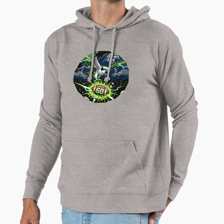Super Bowl Lx Champions Hoodie - Novelty Apparel Men Women - T-Shirt, Sweatshirt, Hoodie