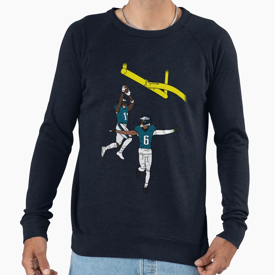 Aj Brown And Devonta Smith Dunk Sweatshirt - Trendy Graphic Unisex - T-Shirt, Sweatshirt, Hoodie