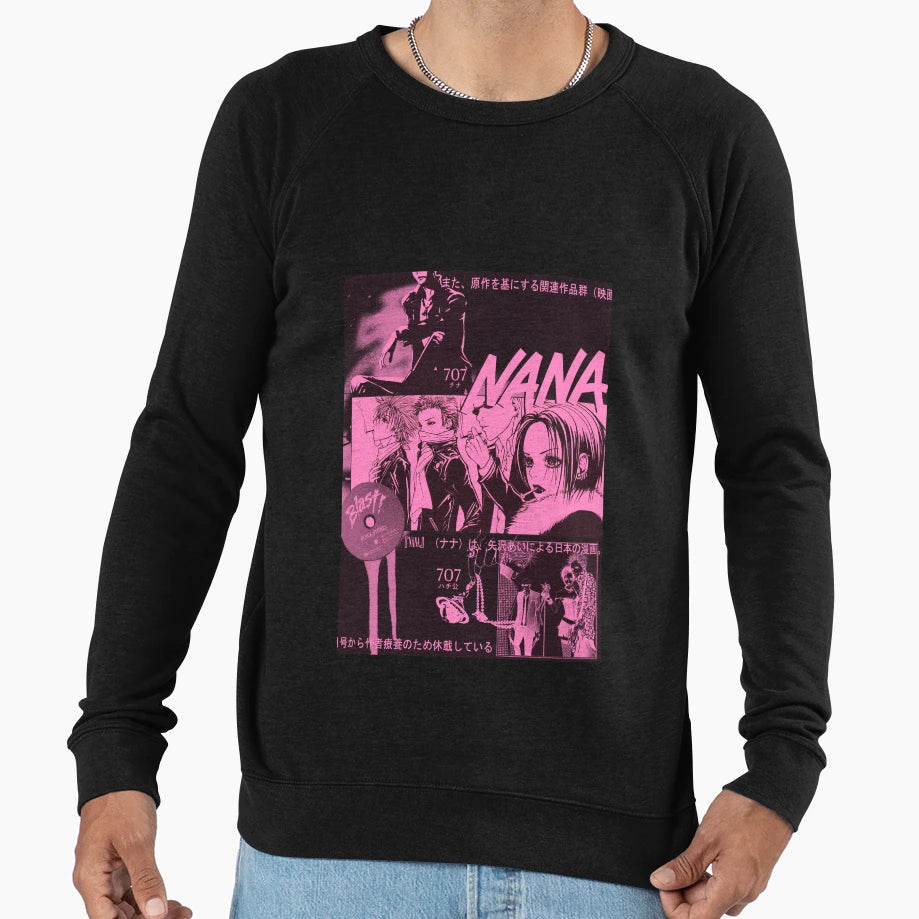Nana Anime Sweatshirt - Fun Novelty Design Men Women - T-Shirt, Sweatshirt, Hoodie