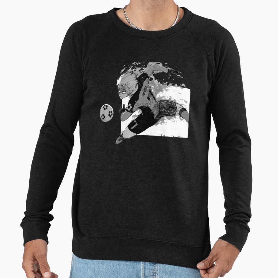 Blue Lock Nagi 1 Sweatshirt - Casual Everyday Wear Men Women - T-Shirt, Sweatshirt, Hoodie
