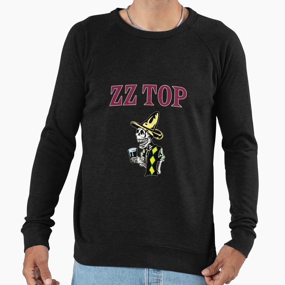 Zz Band Sweatshirt - Minimalist Print Unisex - T-Shirt, Sweatshirt, Hoodie