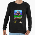 New England Patriots 8 Bit Sweatshirt - Novelty Apparel for Adults - T-Shirt, Sweatshirt, Hoodie