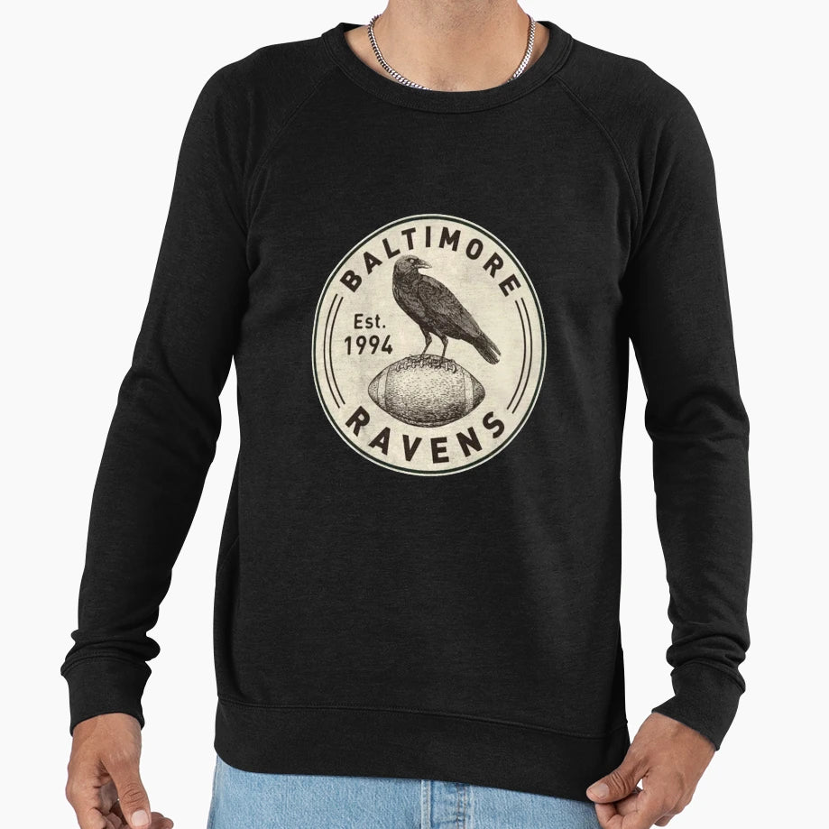 Baltimore Ravens Sweatshirt - Streetwear Style Men Women - T-Shirt, Sweatshirt, Hoodie