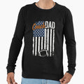 Coach Dad American Flag Father Sweatshirt - Streetwear Style Unisex - T-Shirt, Sweatshirt, Hoodie