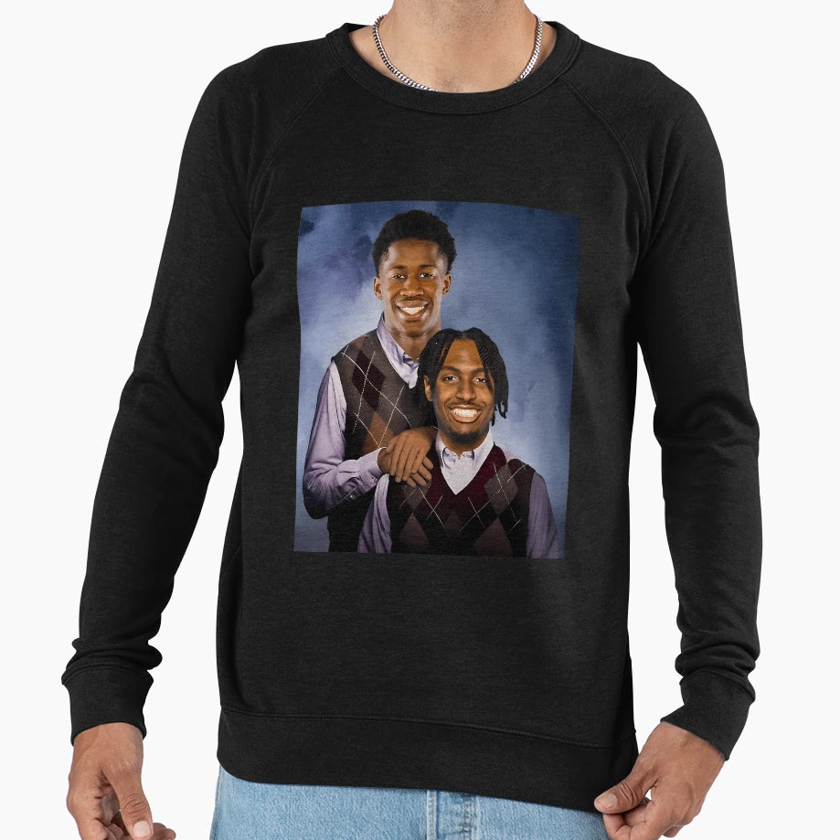 Tyrese Maxey V J Edgecombe Sweatshirt - Streetwear Style for Adults - T-Shirt, Sweatshirt, Hoodie