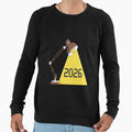 Happy New Year 2026 Celebration Sweatshirt - Minimalist Print for Adults - T-Shirt, Sweatshirt, Hoodie