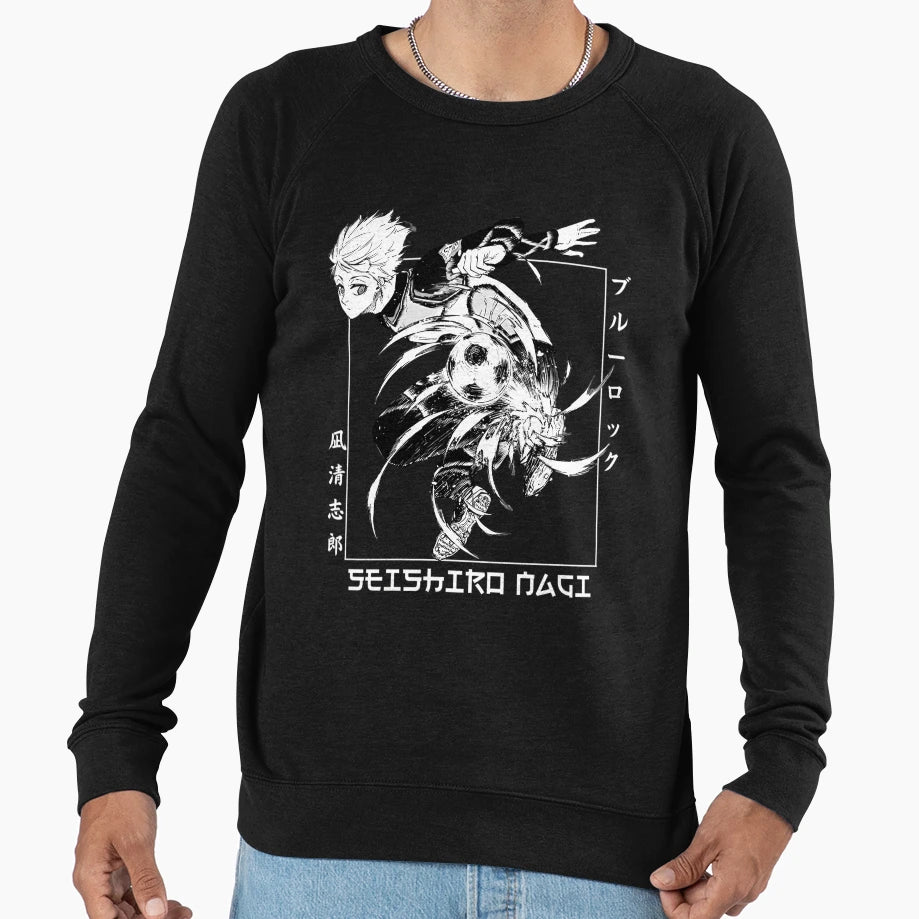 Blue Lock Seishiro Nagi Sweatshirt - Novelty Apparel for Adults - T-Shirt, Sweatshirt, Hoodie