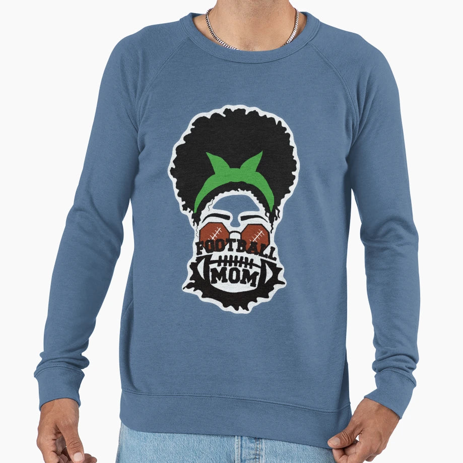 Fball Momgreen Sweatshirt - Aesthetic Graphic Men Women - T-Shirt, Sweatshirt, Hoodie