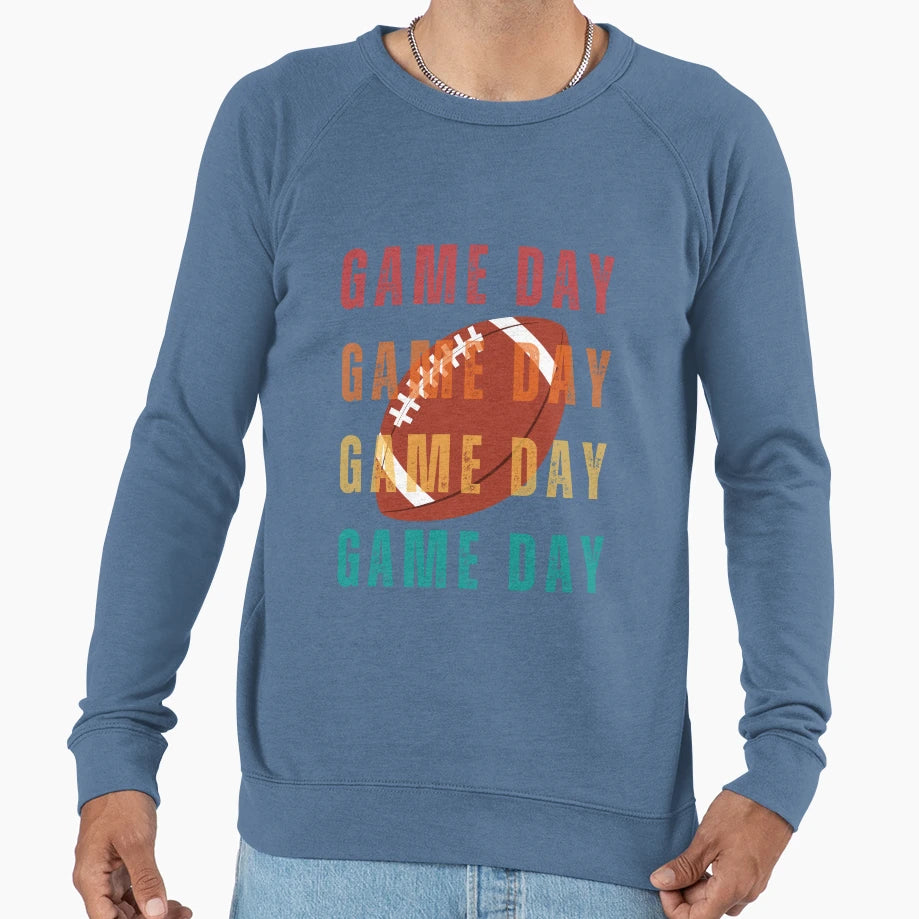 Game Day Sweatshirt - Unique Graphic for Adults - T-Shirt, Sweatshirt, Hoodie