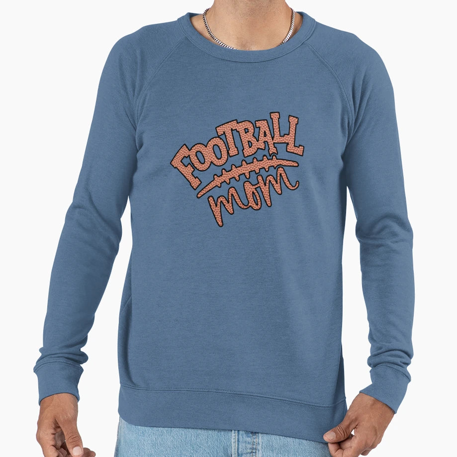 Football Mom Football Season Custom Sweatshirt - Trendy Graphic for Adults - T-Shirt, Sweatshirt, Hoodie