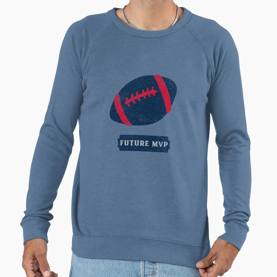 Football Future Mvp Game Day Sweatshirt - Casual Everyday Wear Unisex - T-Shirt, Sweatshirt, Hoodie
