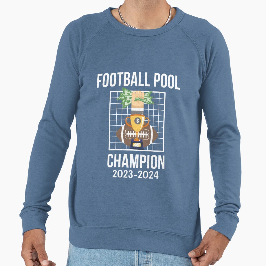 Football Pool Champion 2023 2024 23 24 Sweatshirt - Unique Graphic Unisex - T-Shirt, Sweatshirt, Hoodie