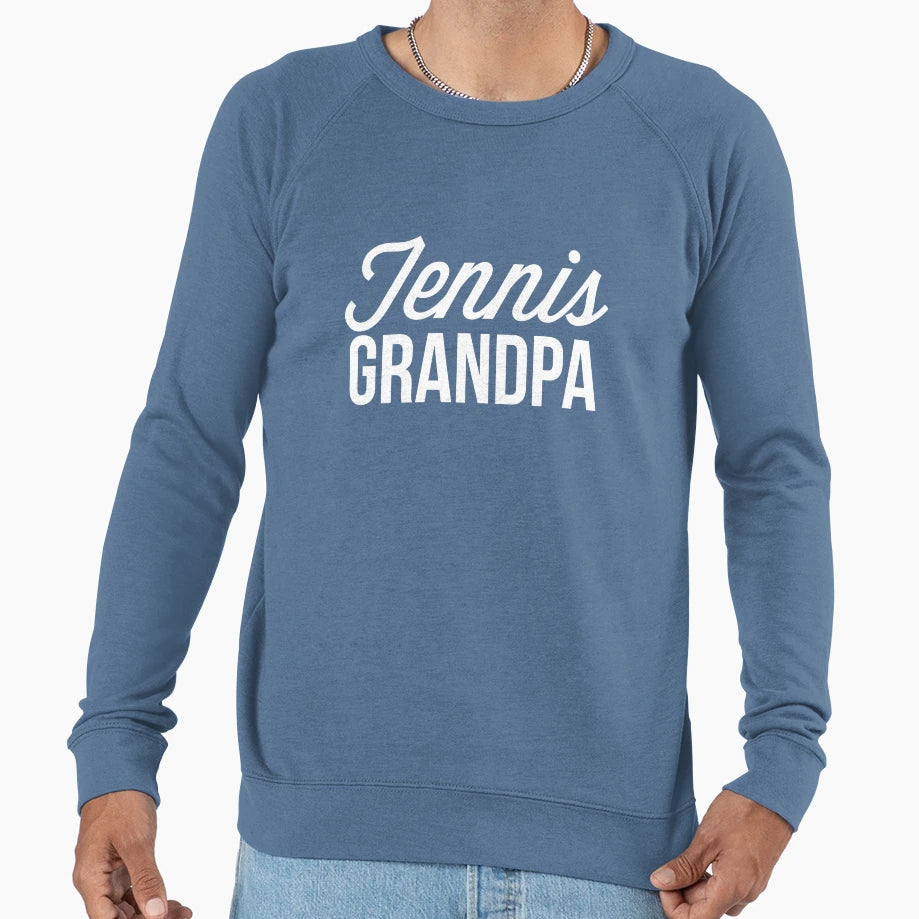 Tennis Grandpa Sweatshirt - Trendy Graphic for Adults - T-Shirt, Sweatshirt, Hoodie