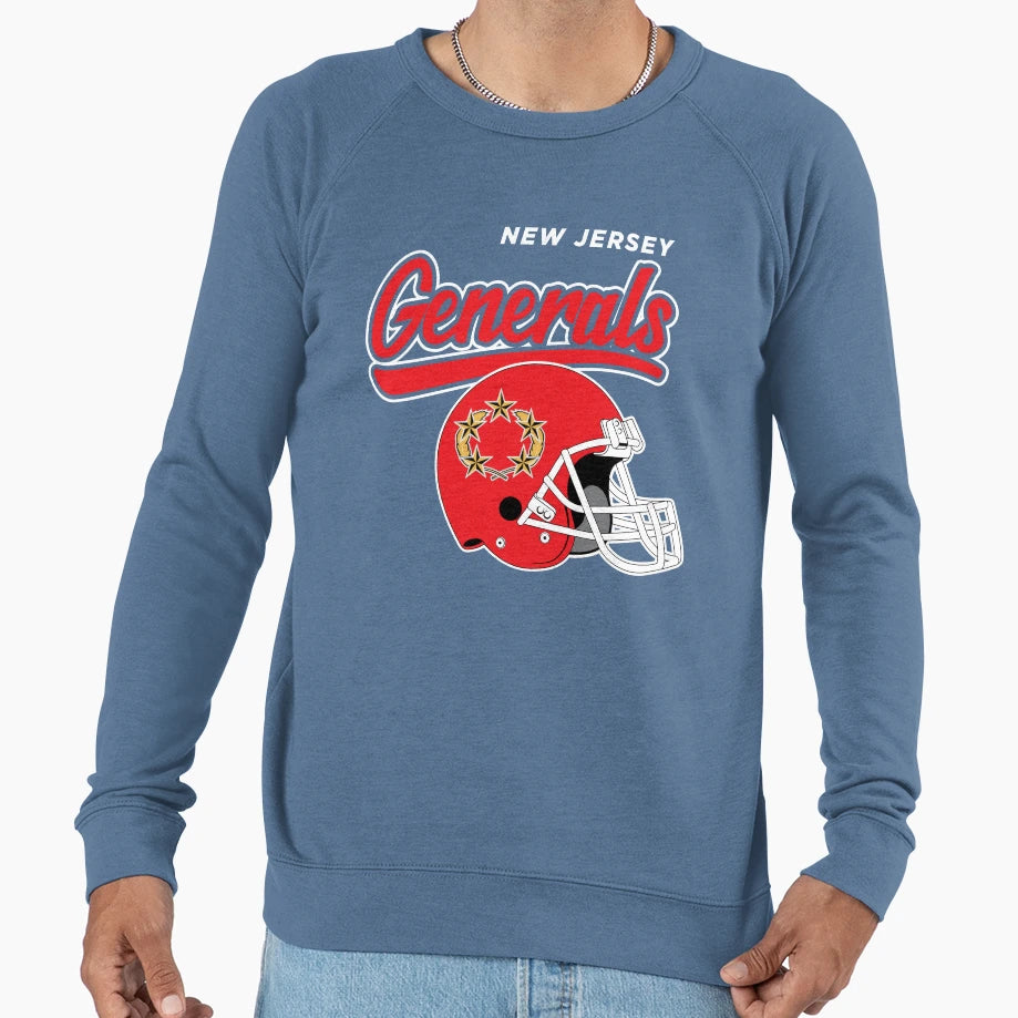 New Jersey Generals Sweatshirt - Minimalist Print for Adults - T-Shirt, Sweatshirt, Hoodie