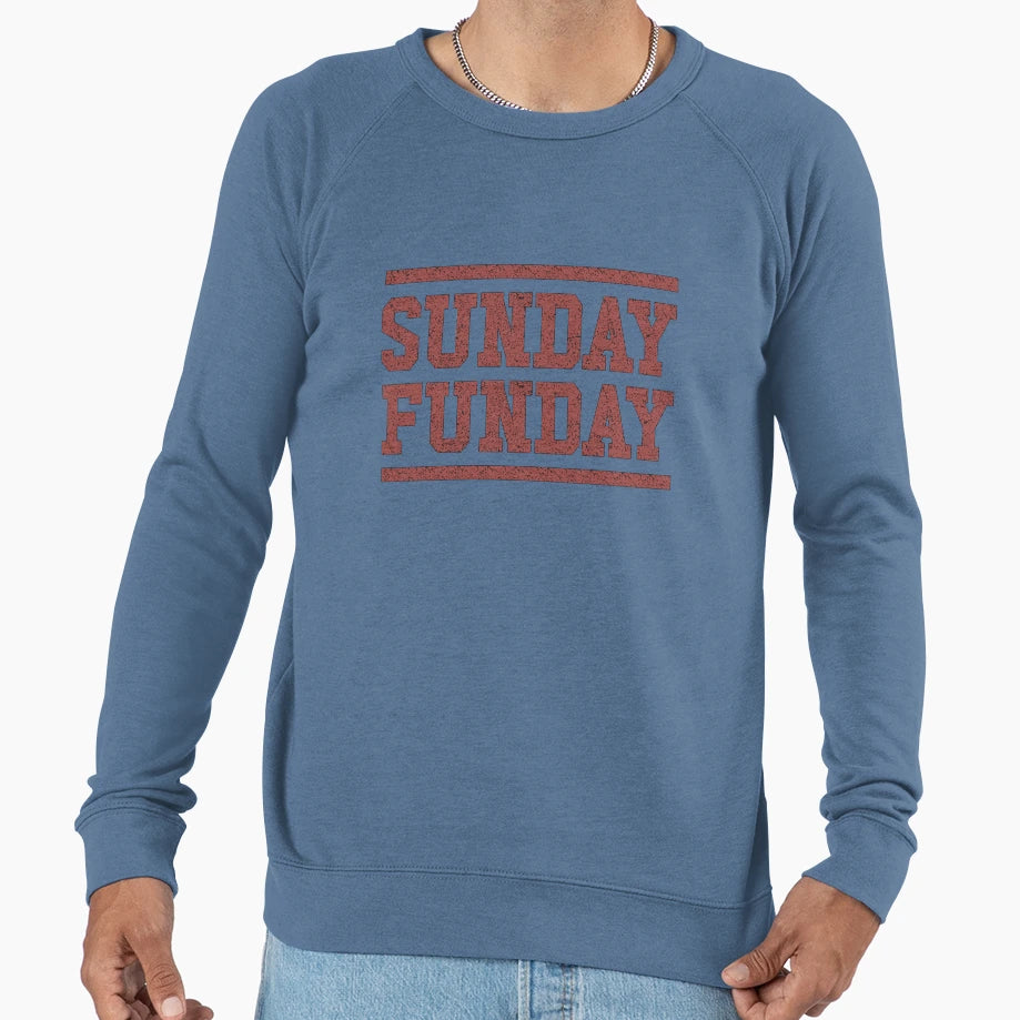 Sunday Funday Falcons Sweatshirt - Aesthetic Graphic for Adults - T-Shirt, Sweatshirt, Hoodie