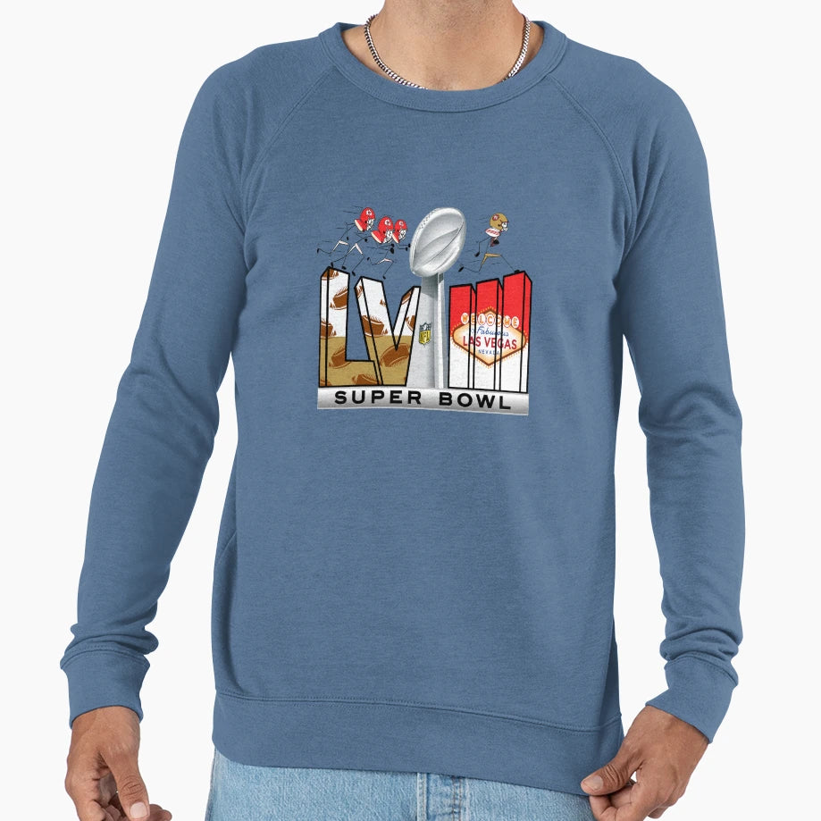 Super Bowl 2024 Sweatshirt - Novelty Apparel for Adults - T-Shirt, Sweatshirt, Hoodie