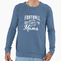 Football Mama White Sweatshirt - Fun Novelty Design Men Women - T-Shirt, Sweatshirt, Hoodie