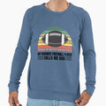 Funny Gift Dads That Love Football Sweatshirt - Minimalist Print for Adults - T-Shirt, Sweatshirt, Hoodie