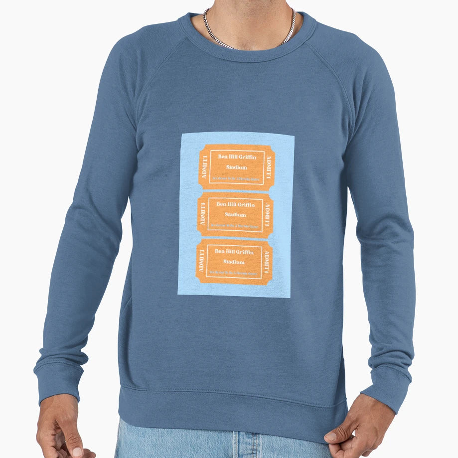 Ben Hill Griffin Tickets Sweatshirt - Minimalist Print for Adults - T-Shirt, Sweatshirt, Hoodie