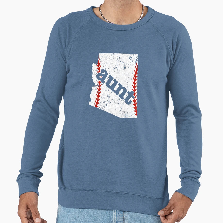 Fast Pitch Softball Aunt Arizona T-Shirt - Trendy Graphic for Adults - T-Shirt, Sweatshirt, Hoodie