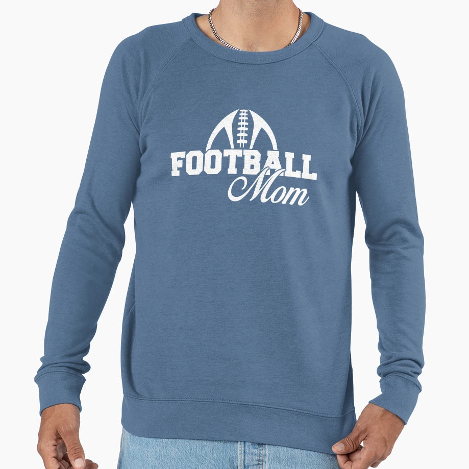 Football Mom Sweatshirt - Trendy Graphic Unisex - T-Shirt, Sweatshirt, Hoodie