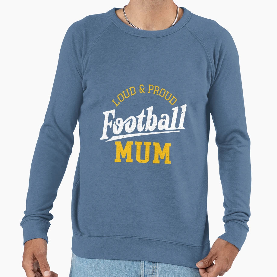 Football Mum T-Shirt - Novelty Apparel for Adults - T-Shirt, Sweatshirt, Hoodie