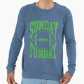 Sunday Funday Football Sweatshirt - Minimalist Print for Adults - T-Shirt, Sweatshirt, Hoodie