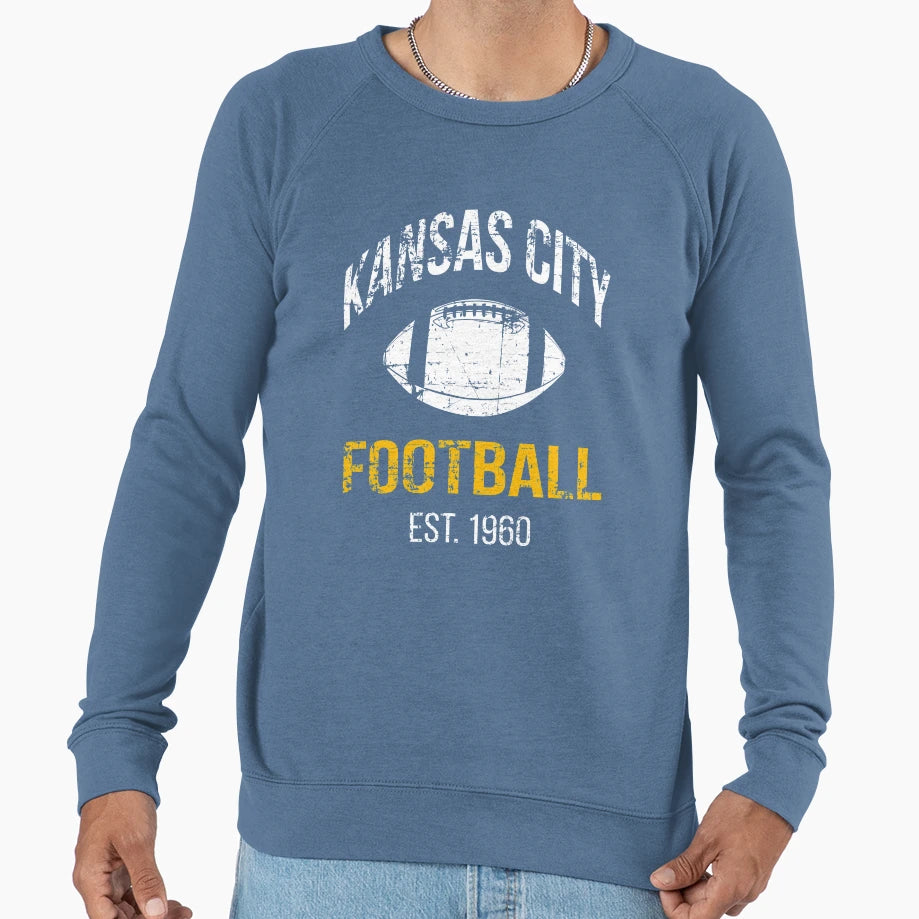 Kansas City Football Team Sweatshirt - Novelty Apparel Men Women - T-Shirt, Sweatshirt, Hoodie