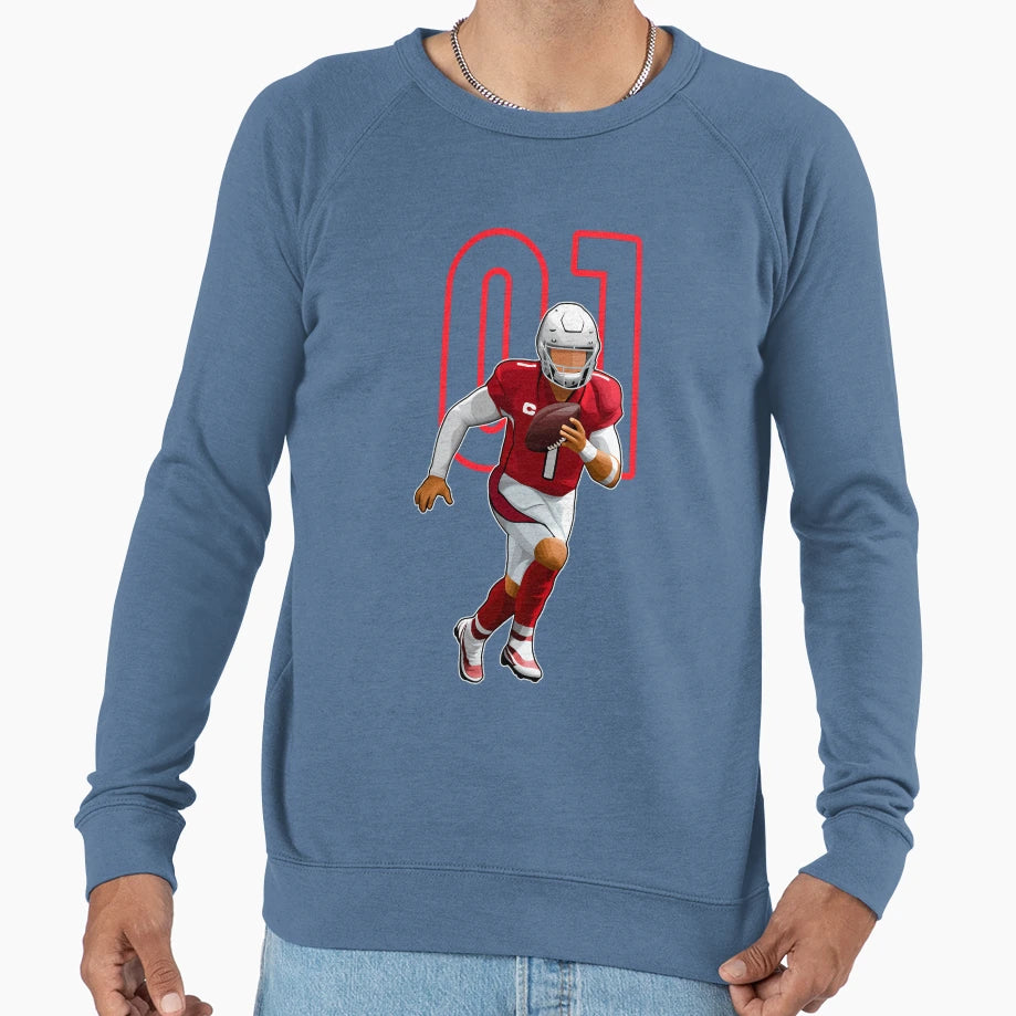 Kyler Murray Arizona 1 Number Sweatshirt - Fun Novelty Design Men Women - T-Shirt, Sweatshirt, Hoodie