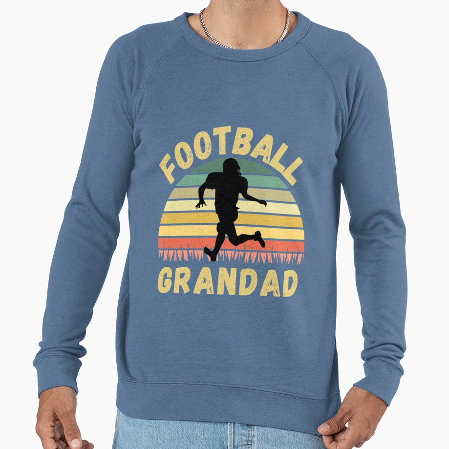 Football Grandad American Football T-Shirt - Unique Graphic Men Women - T-Shirt, Sweatshirt, Hoodie