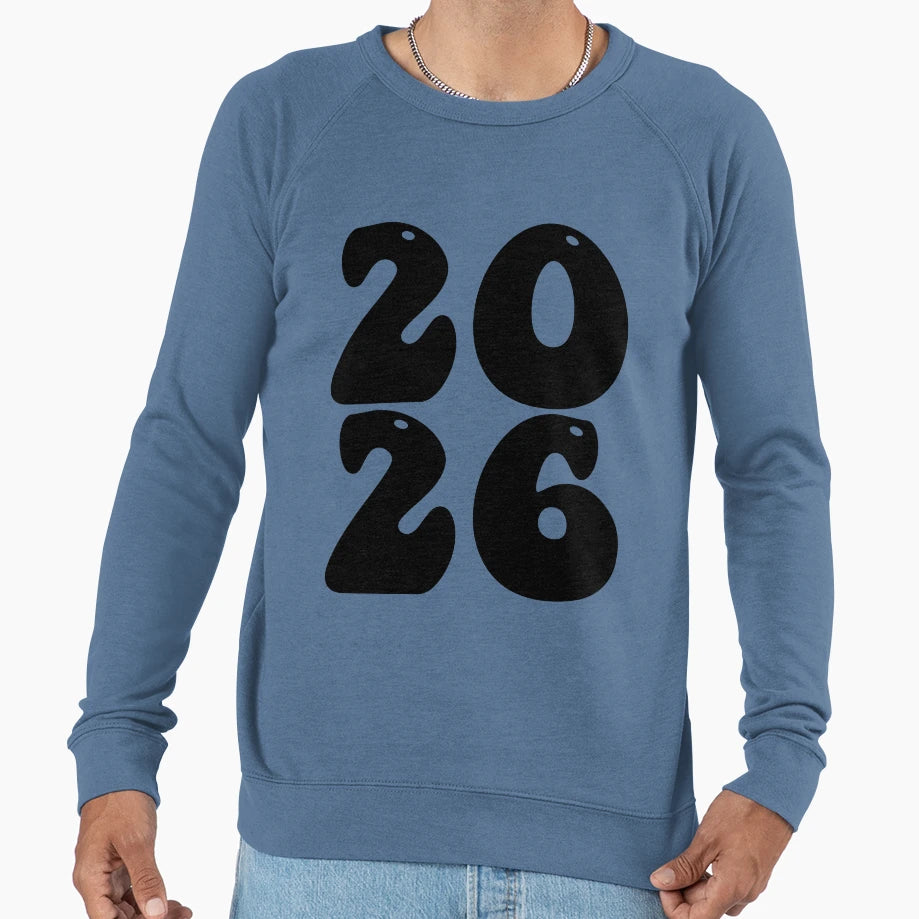 2026 Happy New Year Party Sweatshirt - Casual Everyday Wear Unisex - T-Shirt, Sweatshirt, Hoodie