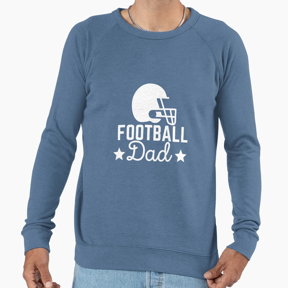 Football Dad Sweatshirt - Aesthetic Graphic Unisex - T-Shirt, Sweatshirt, Hoodie
