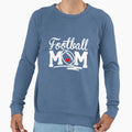 Football Mom Leopard Football T-Shirt - Casual Everyday Wear for Adults - T-Shirt, Sweatshirt, Hoodie