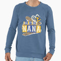 Volleyball Nana Leopard Team Colors Sweatshirt - Trendy Graphic for Adults - T-Shirt, Sweatshirt, Hoodie