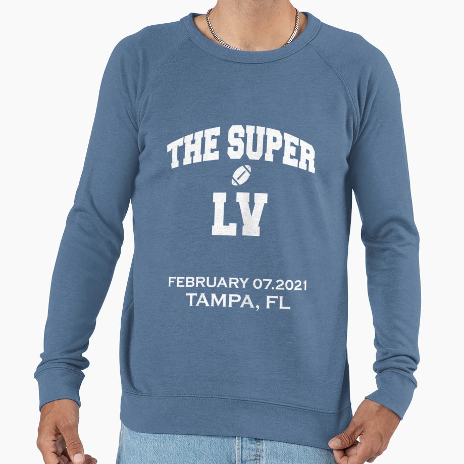 Super Big Game Feb 7 2021 Football Sweatshirt - Trendy Graphic for Adults - T-Shirt, Sweatshirt, Hoodie