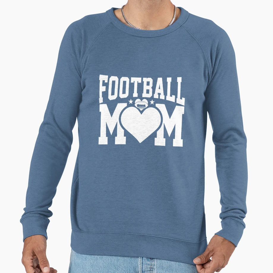 Funny Womens Game Day Football Mom Sweatshirt - Novelty Apparel Men Women - T-Shirt, Sweatshirt, Hoodie
