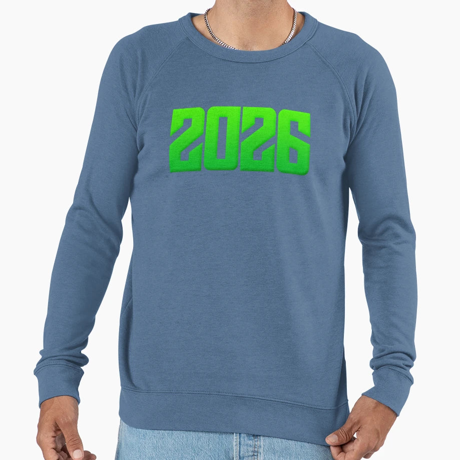 2026 Epic Green Sweatshirt - Streetwear Style for Adults - T-Shirt, Sweatshirt, Hoodie