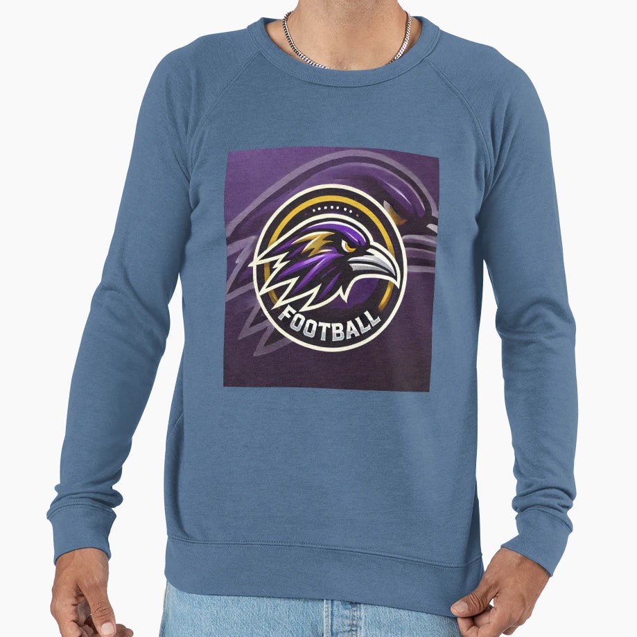 Ravens Football Sweatshirt - Novelty Apparel for Adults - T-Shirt, Sweatshirt, Hoodie