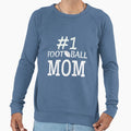 1 Foot Ball Mom Sweatshirt - Trendy Graphic Unisex - T-Shirt, Sweatshirt, Hoodie