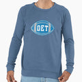 Detroit Throwback Football Sweatshirt - Streetwear Style Unisex - T-Shirt, Sweatshirt, Hoodie