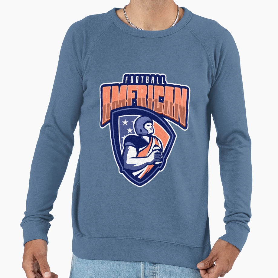 6155 American Football Sports Sweatshirt - Streetwear Style Men Women - T-Shirt, Sweatshirt, Hoodie