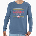 Kansas City Football Game Day Sweatshirt - Casual Everyday Wear for Adults - T-Shirt, Sweatshirt, Hoodie