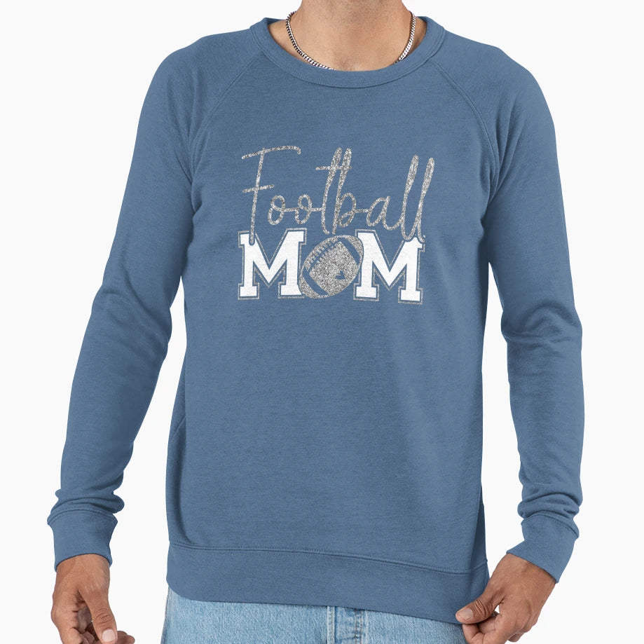 Football Mom Game Day Gift Funny Sweatshirt - Aesthetic Graphic Men Women - T-Shirt, Sweatshirt, Hoodie