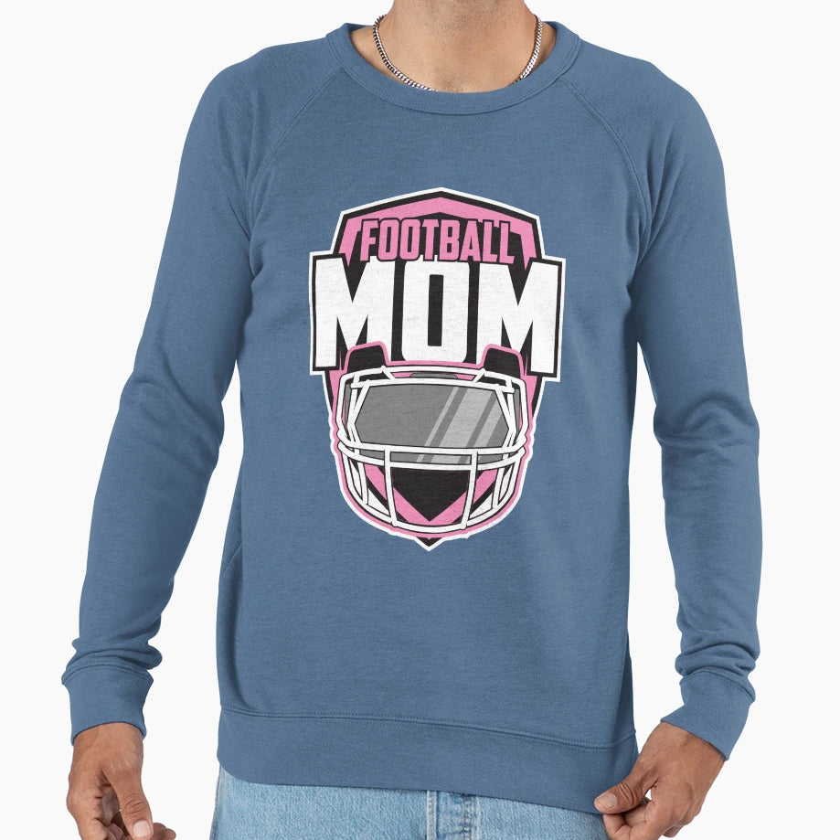 Football Mom Sweatshirt - Aesthetic Graphic for Adults - T-Shirt, Sweatshirt, Hoodie