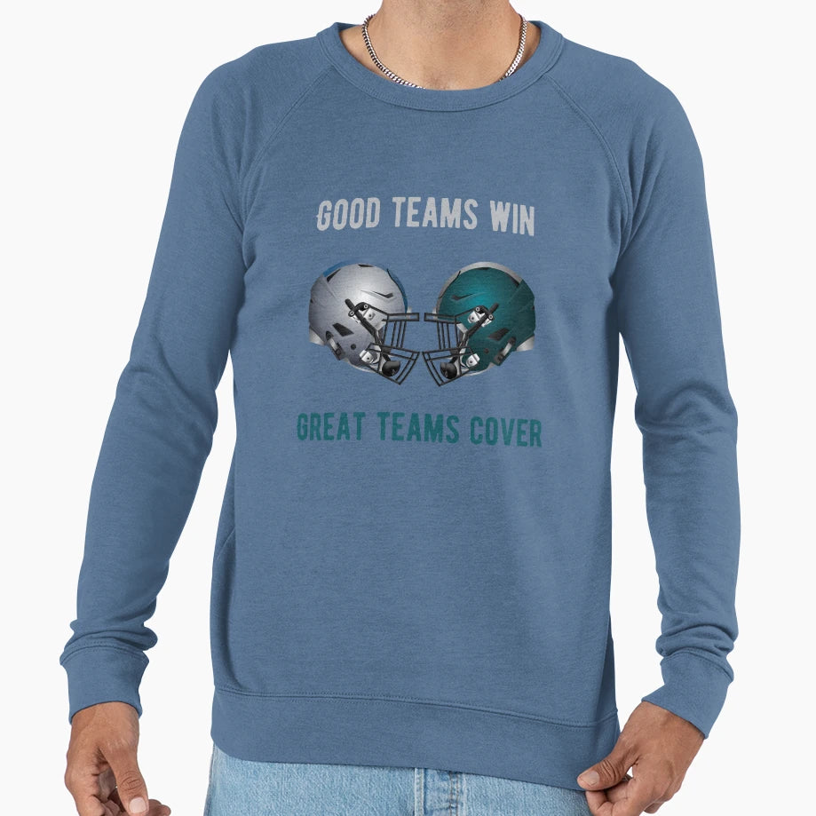 Good Teams Win Great Teams Cover Sweatshirt - Unique Graphic for Adults - T-Shirt, Sweatshirt, Hoodie