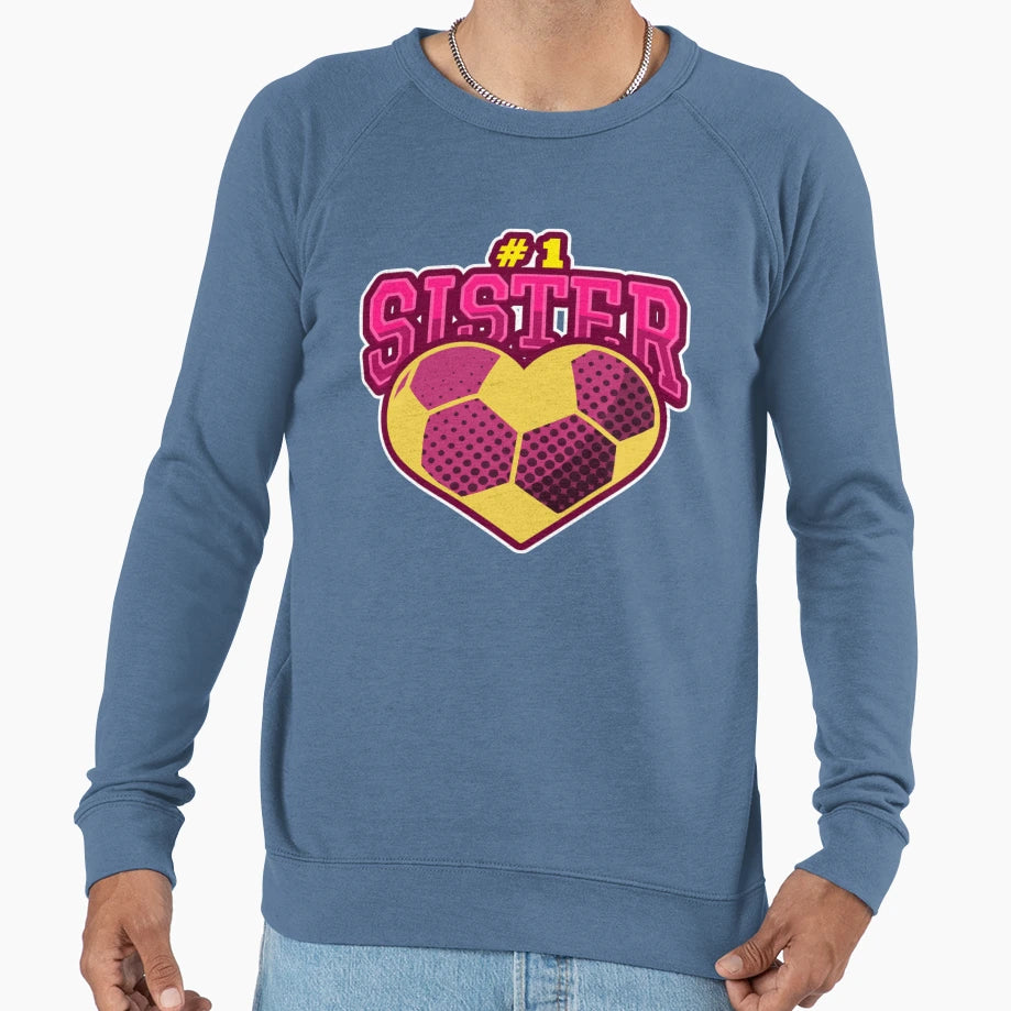 Number One Sister Sweatshirt - Trendy Graphic for Adults - T-Shirt, Sweatshirt, Hoodie