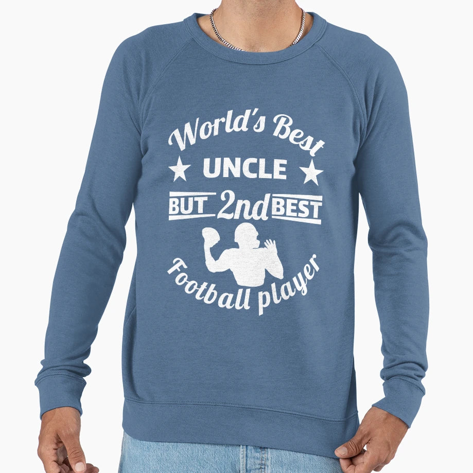 2Nd Best American Football Sweatshirt - Aesthetic Graphic for Adults - T-Shirt, Sweatshirt, Hoodie