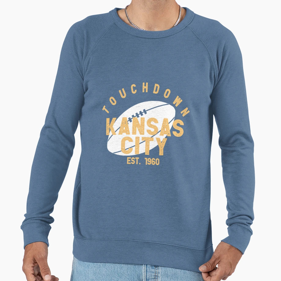Kansas City Football Team Sweatshirt - Novelty Apparel Unisex - T-Shirt, Sweatshirt, Hoodie
