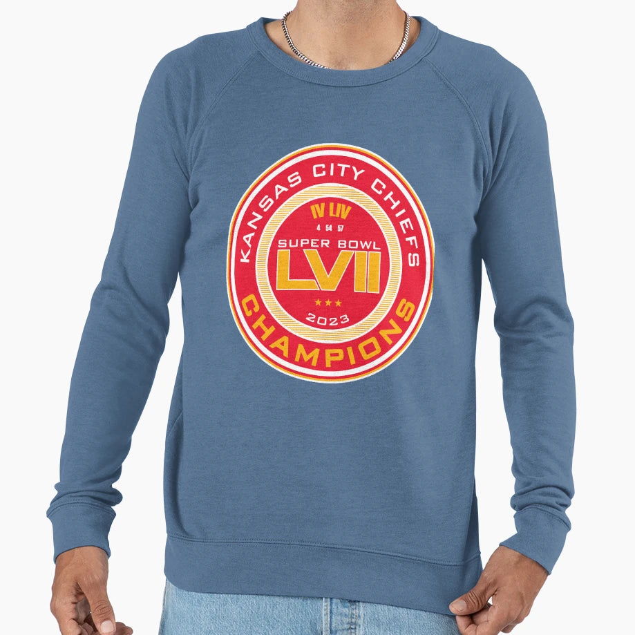 Chiefs Champions 2023 Sweatshirt - Unique Graphic Men Women - T-Shirt, Sweatshirt, Hoodie